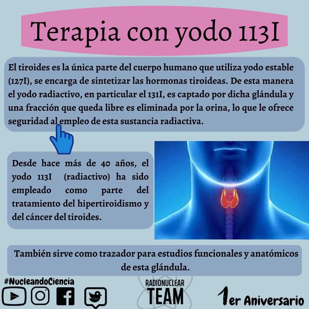 radio_nuclearT's tweet photo. Mis queridas y queridos Radio-Núcleos ☢️🖤
La tiroides es una pequeña glándula con forma de mariposa🦋 😱😱

Si no se trata, el hipertiroidismo puede causar serios problemas del corazón, huesos, músculos, ciclo menstrual y fertilidad.👶😱

#NucleandoCiencia https://t.co/YJWXJNman2