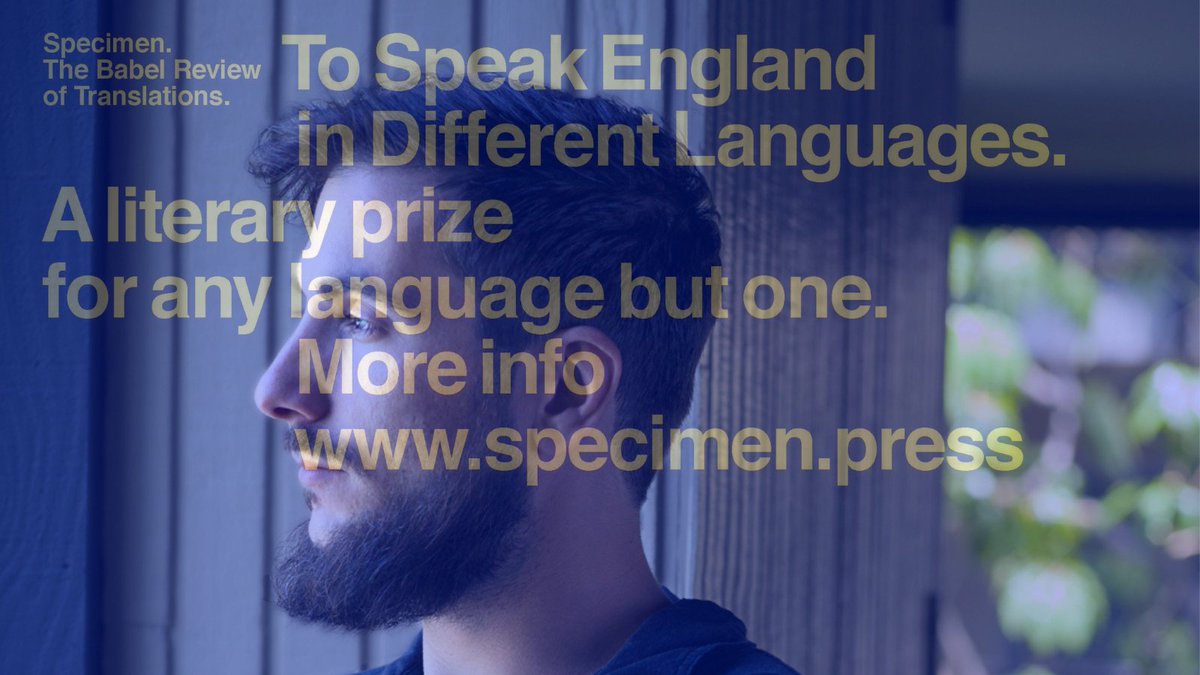 We are happy to introduce you the first member of the jury set up for the To Speak England in Different Languages Prize.
<a href="/anaffissahely/">André Naffis-Sahely</a> 
#acesupported #nationallottery <a href="/TNLUK/">The National Lottery</a> <a href="/DCMS/">Department for Culture, Media and Sport</a> 

Do you want to submit your text? Check our website!