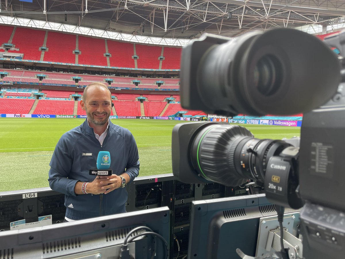 Welcome to <a href="/wembleystadium/">Wembley Stadium</a> 🔥💙🇮🇹 <a href="/SkySport/">skysport</a> #EURO2020