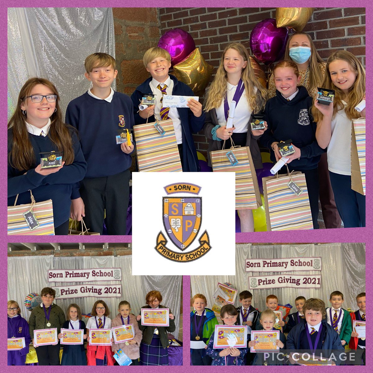 EACSornPS's tweet photo. #teamSorn Prize Giving was a huge success yesterday, we were all delighted to celebrate the achievements of all our pupils this year. A summary of the event as well as the P7 Leaver Song can be found on class blogs.
#proud #celebratingsuccess #Classof2021 #leavers2021 https://t.co/JdTy2BJGZp