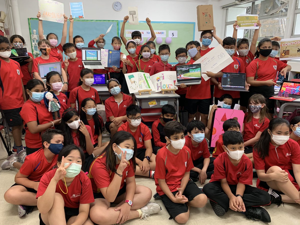 The 2020-2021 school year is one I’ll never forget! These students conquered 6 months of #onlinelearning, a #globalpandemic, and so much more in #HongKong ! They should be proud of all that they were able to achieve in #grade5 ! 🎓🍉#schoolsoutforsummer