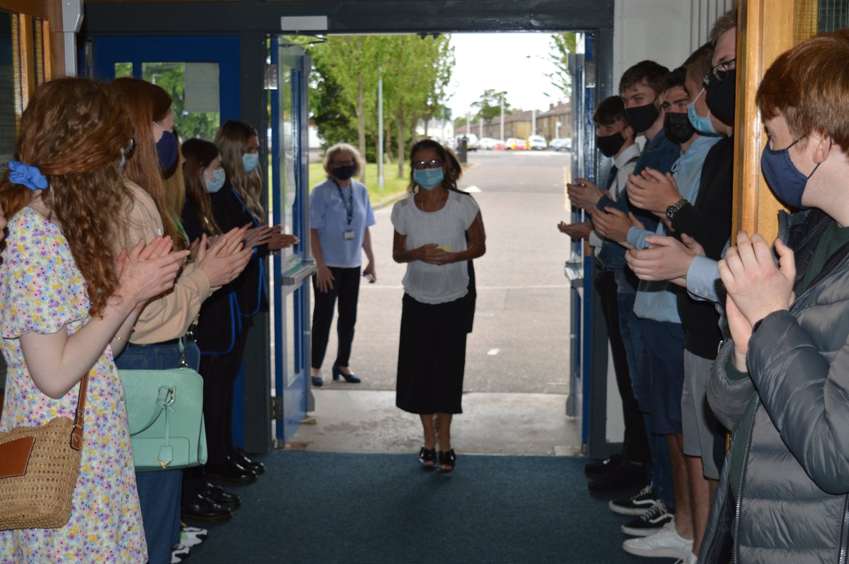Wishing two special ladies best wishes on their retirement - Mrs McLagan and Miss Lapadula.