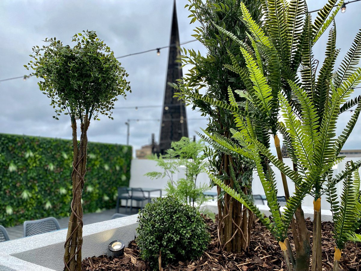 altosheffield's tweet photo. Our rooftop is looking fresh and ready to welcome you all for another night!! 👀🌿🍹
Email for bookings:
altosheffield@sybars.co.uk
#altosheffield #rooftopbar #bar #alto #drinks #nightout #cocktails #martini #prosecco #outdoorbar #gin #gandt #beer #sheffield #visitsheffield https://t.co/PIdOWLbEZ5