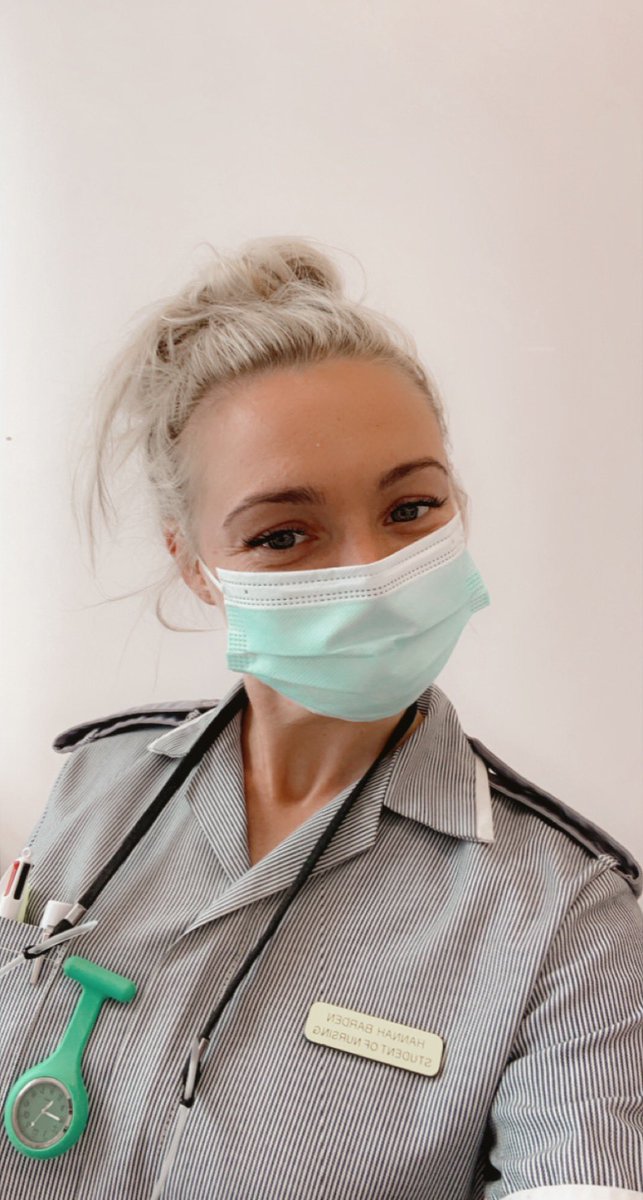 HPunc18's tweet photo. This week has been emotional! Happy tears of course! Signed off as competent and found out I passed my research essay! 5 more weeks of placement and then I can start my journey as SN Hannah 😁🌷🤩 @PUNC14 @WeStudentNurse #HappyNurse https://t.co/4xrqWrmYOd