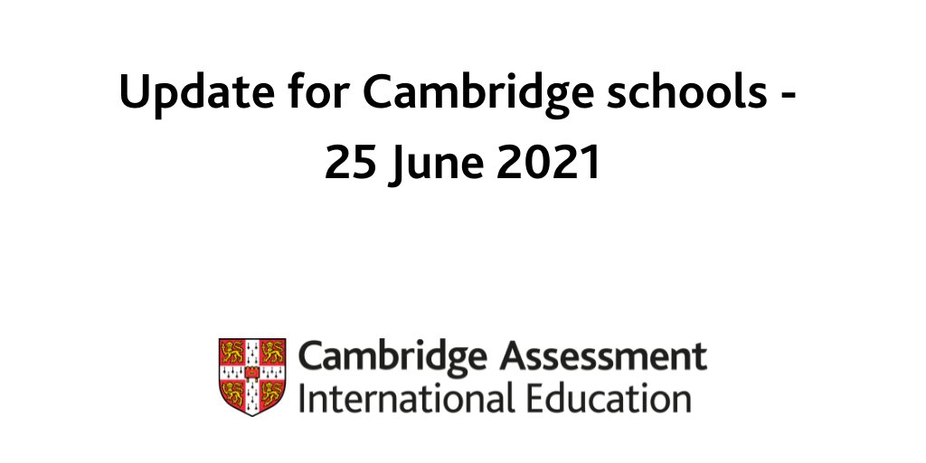 CambridgeInt's tweet photo. A new update for #CambridgeSchools is now live on our website at➡️https://t.co/Uc5HnfmnMF https://t.co/iwk0fvjBJl