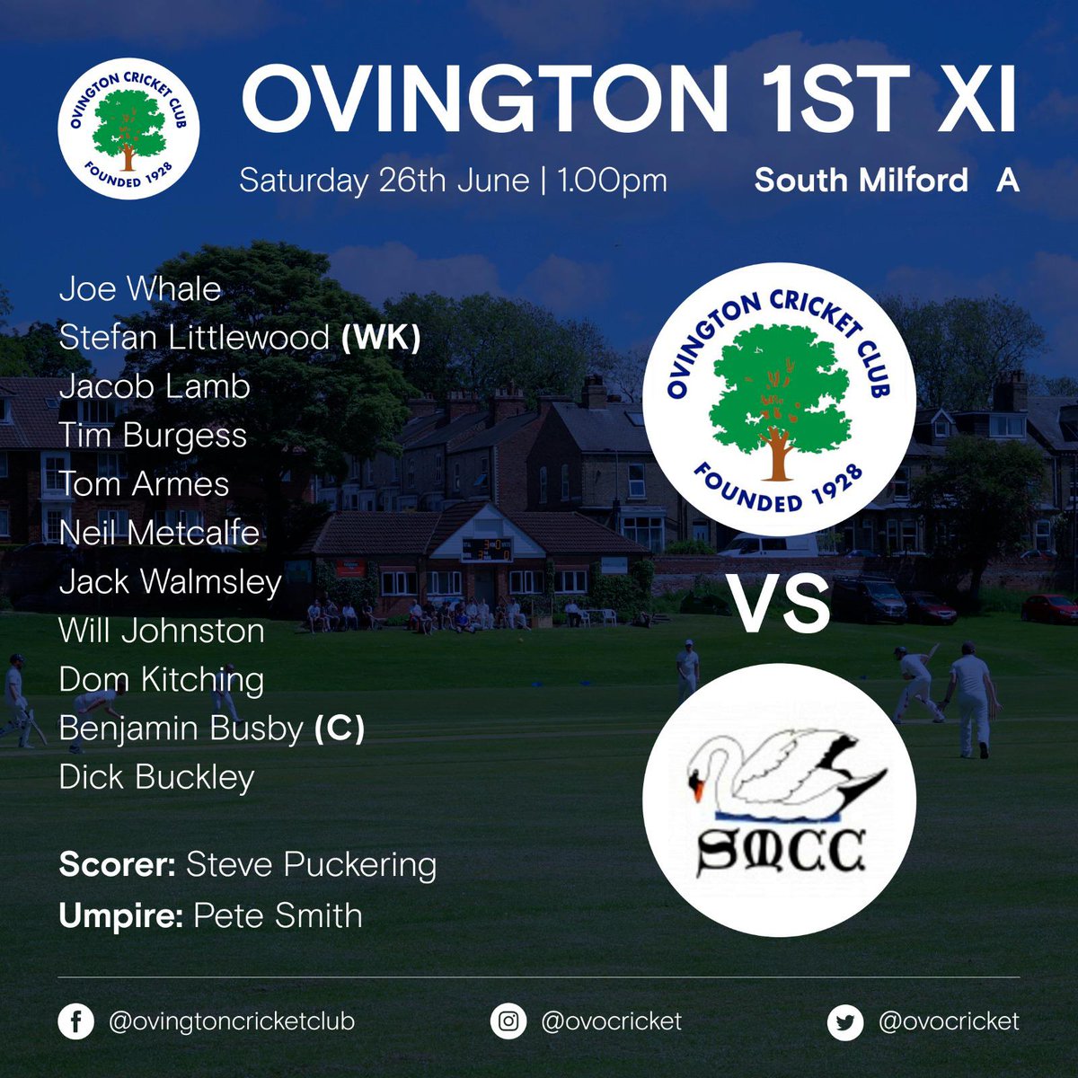 Ovington CC tweet media
