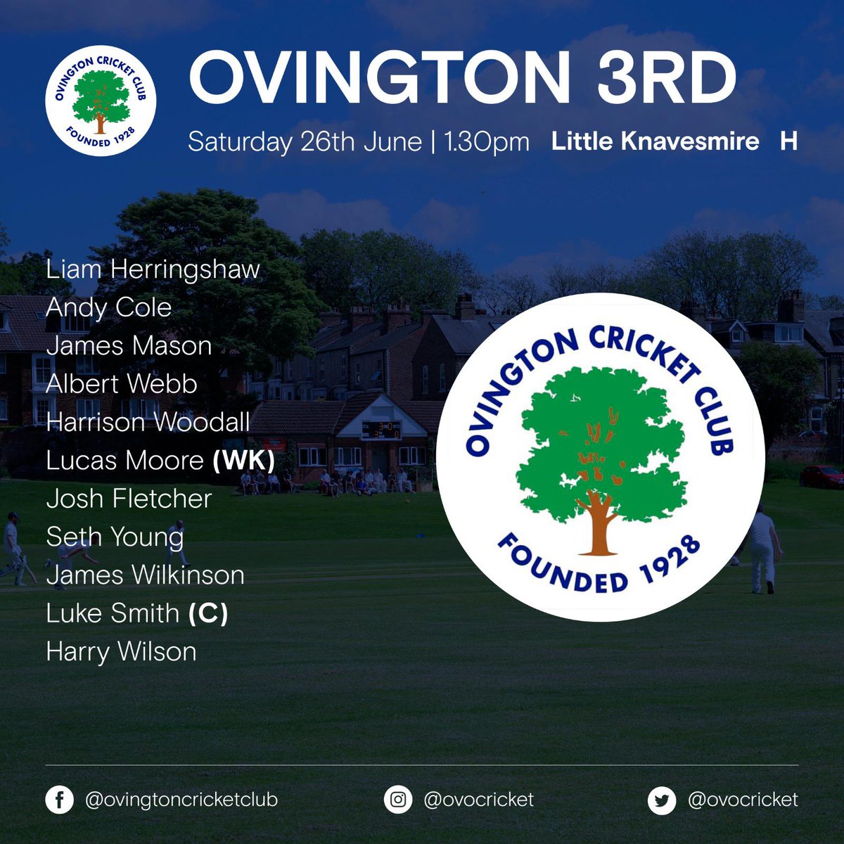 Ovington CC tweet media
