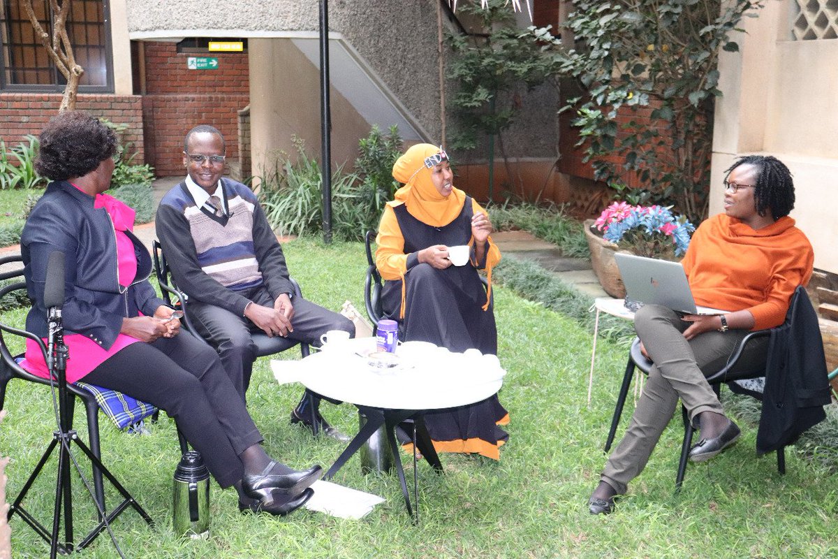 ➡️ Founding member @SadearH was hosted by @ODPP_KE today for the #ODPPcafé talkshow on #EndFGM. She shared her experience as a survivor.

We hope to uplift and empower the four million FGM survivors in Kenya and prevent young girls from facing mutilation. Girls are born perfect!