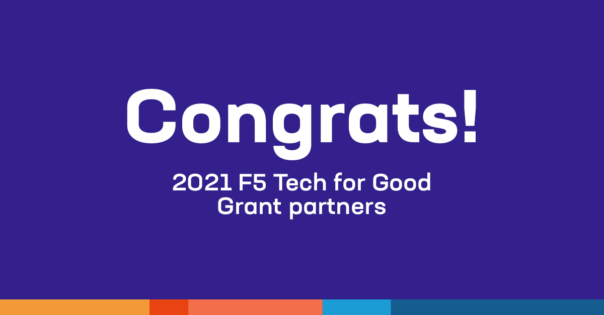 F5's tweet photo. To expand their reach, nonprofits need more freedom to invest in #tech. See how 20 nonprofits are accelerating their social impact with the help of F5 technology grants: https://t.co/npOPJI0pTh https://t.co/UvU5DUyiPu