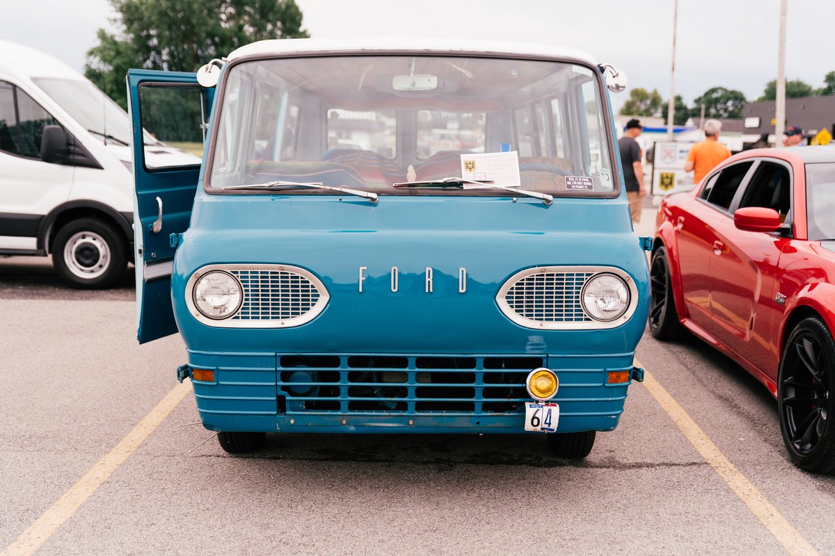 ReggiesMW's tweet photo. In case you missed it, the Best "Project in Progress" trophy went to Peter Acker and his 1964 Ford Falcon Club Wagon. We love seeing this van!! https://t.co/gWwq0Ws9p1