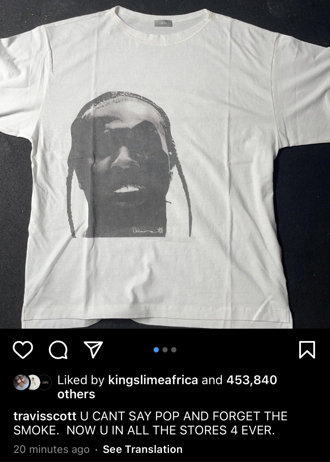 Travis Scott honors Pop Smoke with Dior collaboration Boombuzz #34 Travis Scott honors Pop Smoke with Dior collaboration Boombuzz