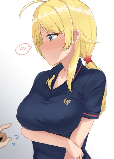 mgr…💢
#八宮めぐるノーブラポロシャツ部 