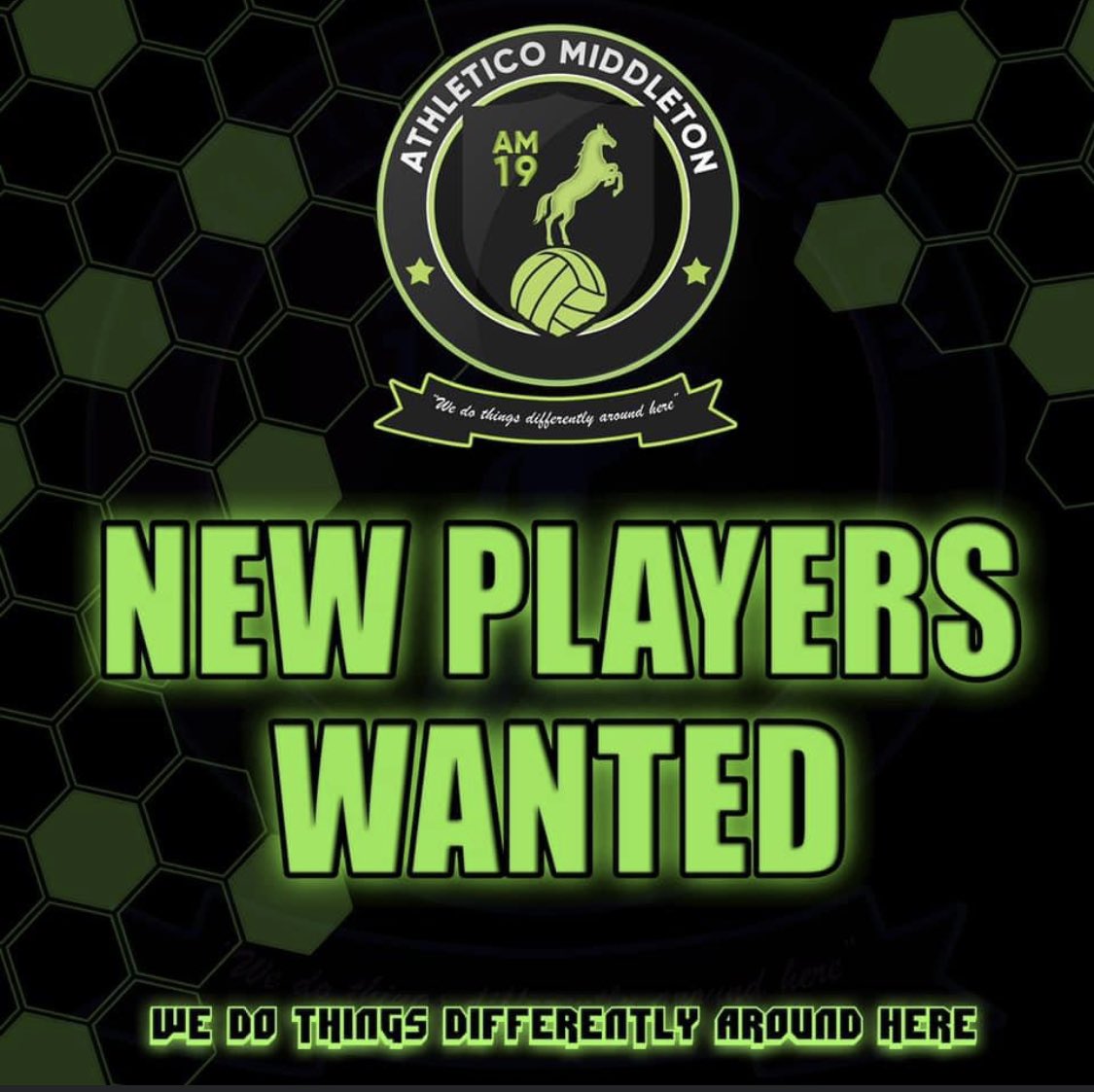 AthleticoMiddl1's tweet photo. After a Great Turn Out last Night with 30 Lads having their first Session back - We are still on the look out for Young Enthusiastic Lads to Join our Saturday team - With the Age of that squad averaging at around 30 Years old We need to now get youth into the squad 👏👏⚽️⚽️ https://t.co/HWpAzZGzZE