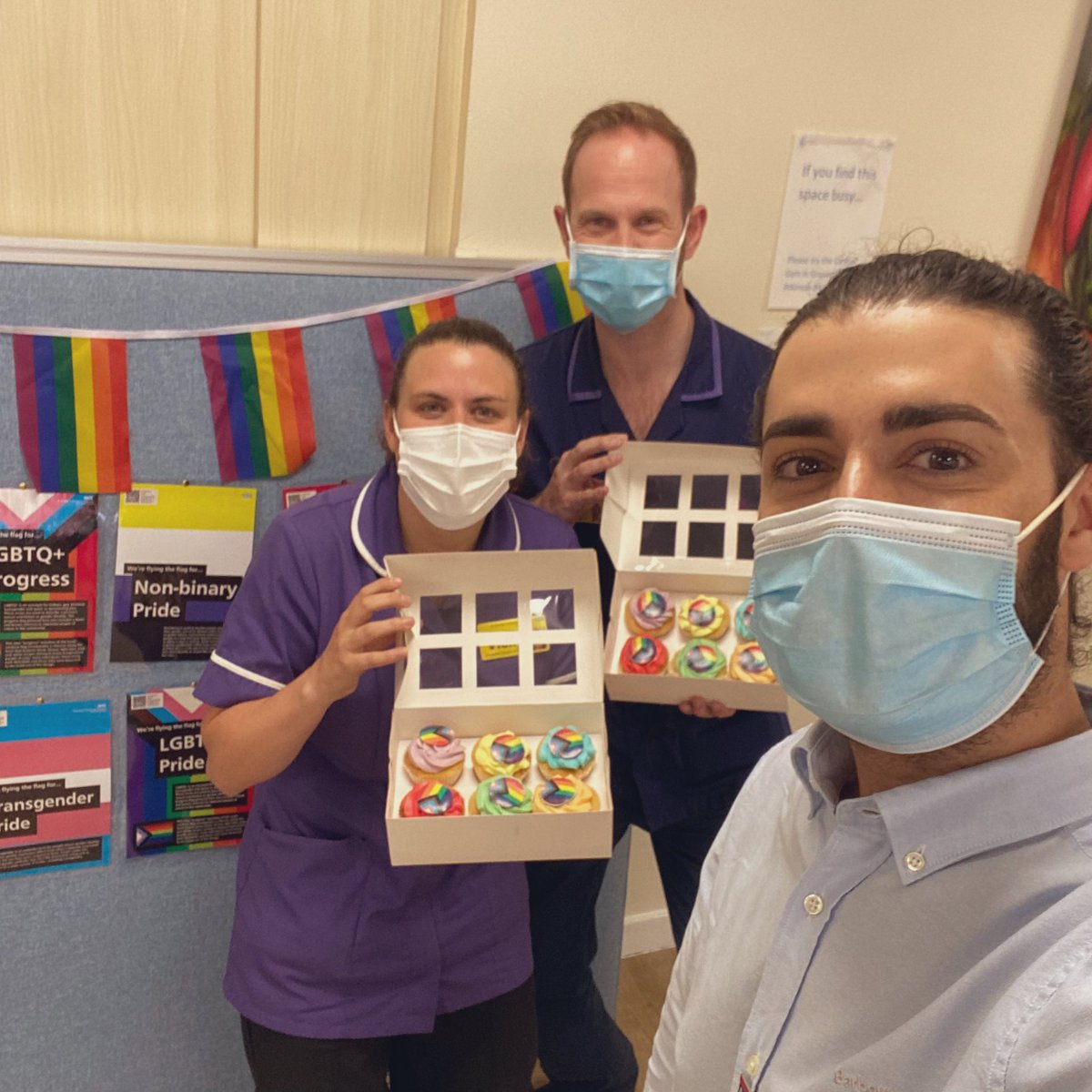 Still time to learn a little about our #LGBTQ community, make a pledge and sign up to our staff network! Visit the refreshment station in the Hyde Park Room #Pride2021