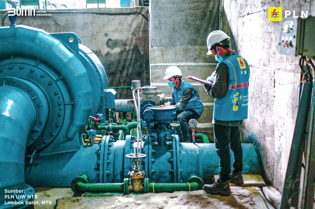 _pln_id's tweet photo. #PLNTerdepanMenujuEBT

Gunakan Energi Hijau, PLN telah mengoperasikan 4 Pembangkit Listrik Tenaga Mikro Hidro dengan total kapasitas 2,95 MW untuk  perkuat pasokan listrik di Lombok Barat, NTB 

#PLN #EnergiTerbarukan #RenewableEnergy #PowerBeyondGenerations https://t.co/p4zczfW8cs
