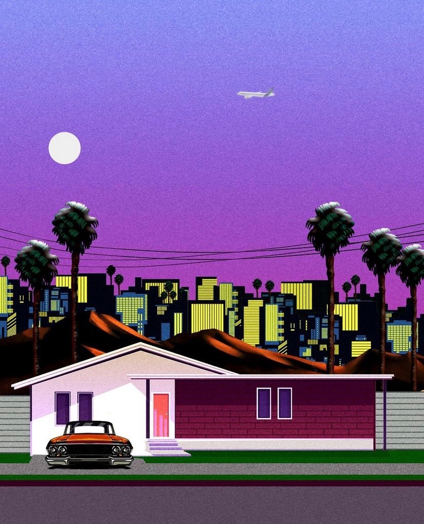 AstrovadaReal's tweet photo. Retro Suburbs. 🌴

🎨 by artfulvista

#aesthetic #retrowave
Aesthetic clothing and more at https://t.co/TvC2QzcSfJ https://t.co/bKEPBgZtTn