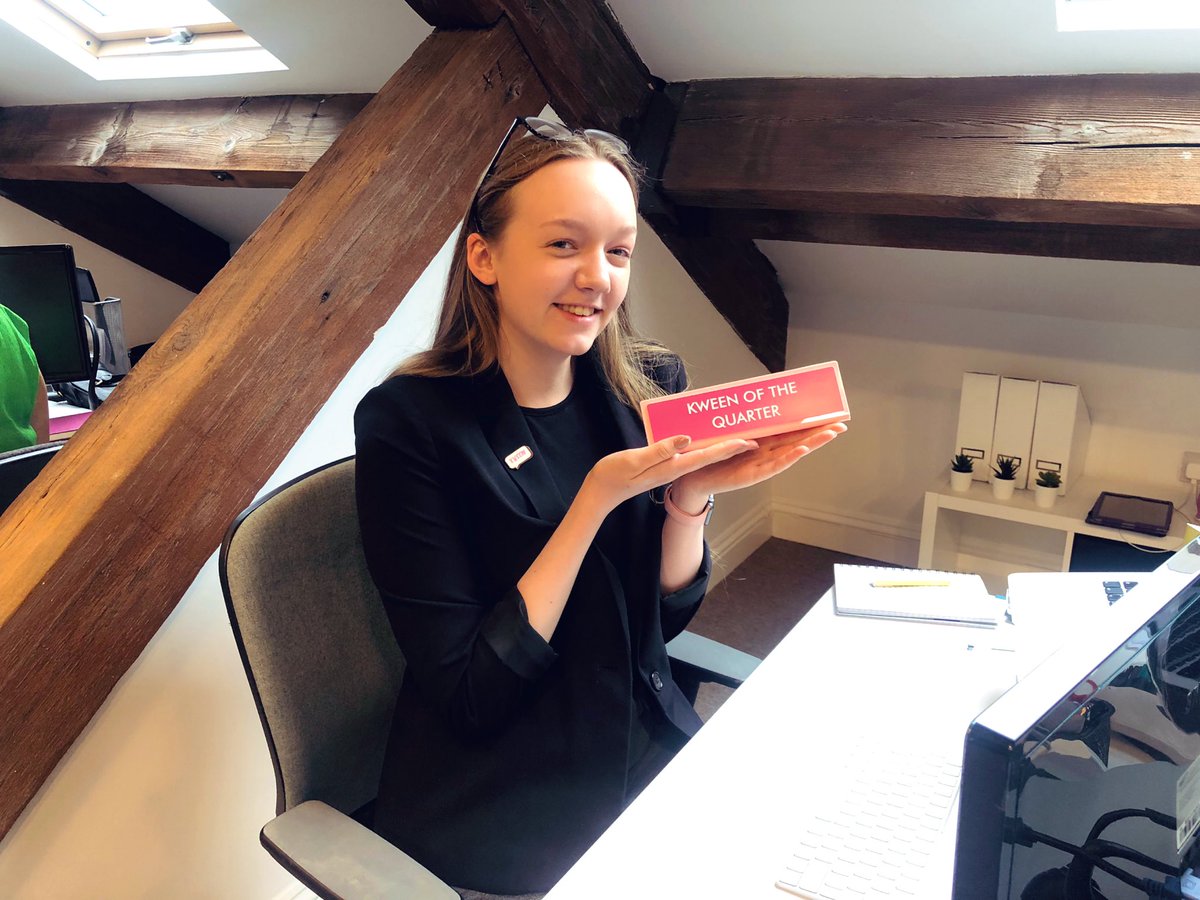 WeAreWildPR's tweet photo. 👑It’s that time again!

That’s right, we’re announcing our Kween of the Quarter🙌

After a unanimous vote, our #KOTQ award goes to the one and only, star #PRExecutive (and #TikTok pro) @AllsoppBrianna 👸 Congrats!🥳 https://t.co/LZ88GeArVC