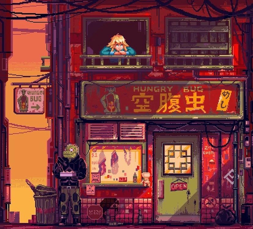 AstrovadaReal's tweet photo. Hungry? Dig in. 🍜

🎨 by pixeljeff_design

#aesthetic #pixelart
Aesthetic clothing and more at https://t.co/TvC2QzcSfJ https://t.co/PojqtPuied