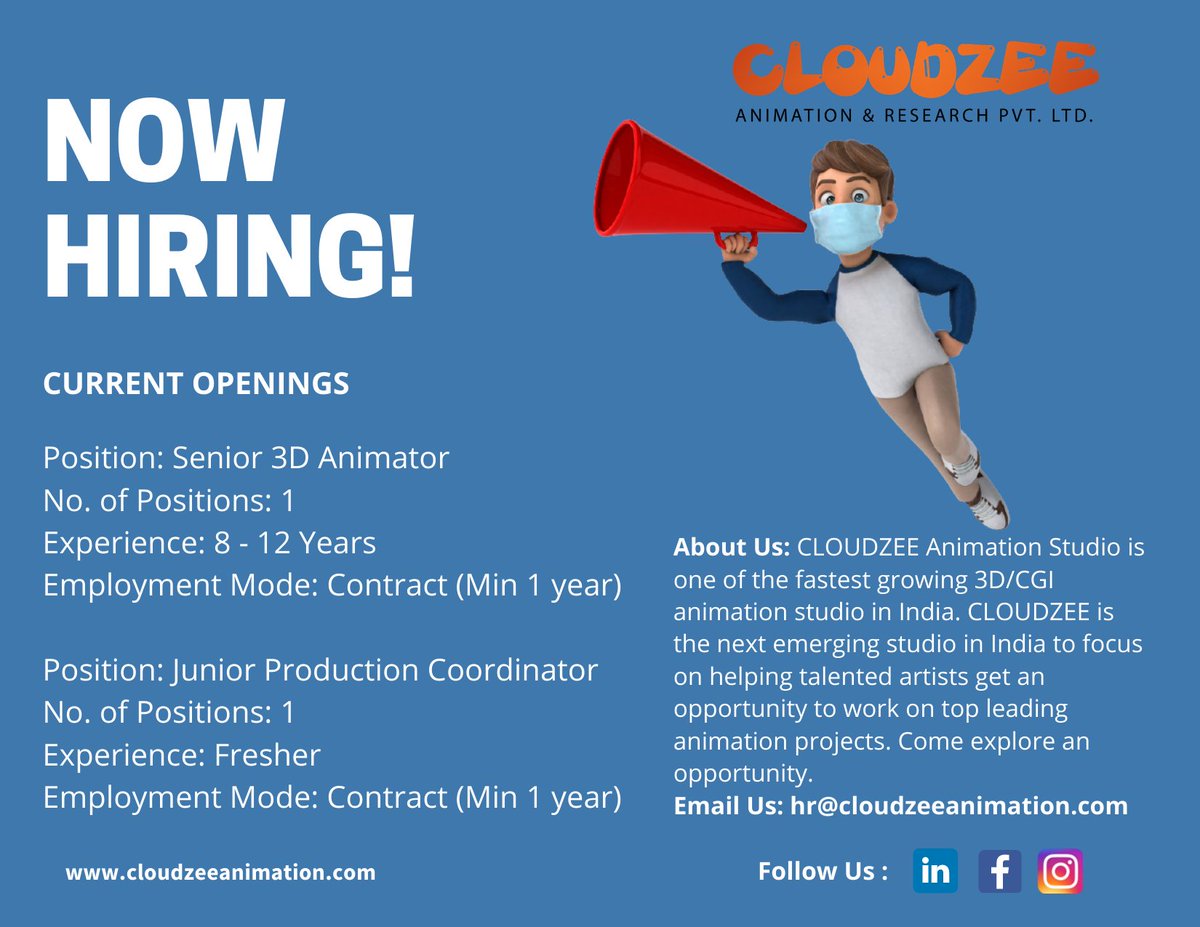 CLOUDZEE Animation Studio on Twitter: CLOUDZEE Animation Studio on Twitter: