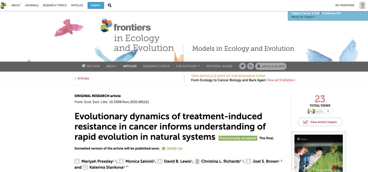 Woohoo! Congrats all on this very cool paper from @imoworkshop 2018 #TeamGreen #MoffittIMO in @FrontEcolEvol doi: 10.3389/fevo.2021.681121!🎉🎉🎉🥳🥳🥳
@monica_salvioli 
@ecosystemslab 
@Sciurusniger 
@KatStankova
@USFResearch 
@MoffittPSOC