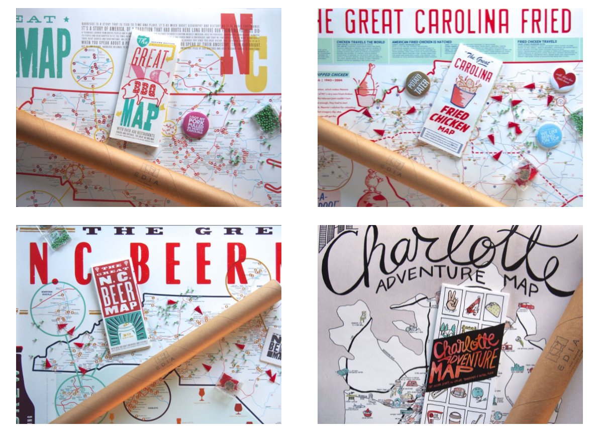 LAST DAY! ⌛️ It's the end of a chapter for EDIA. 🙏🏻 In closing out, we are offering one last chance at EDIA inventory, with all products in our online shop 50% off: ediamaps.com⠀  🗺  Folded maps $5 &amp; posters $15