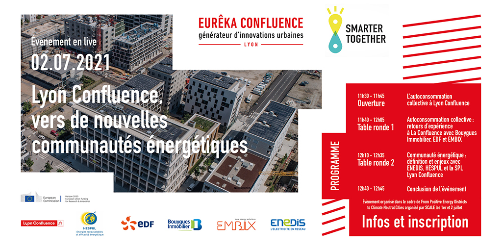 SplConfluence's tweet photo. [#STD] 2/07, RDV à 11h30 pour parler #autoconsommationcollective #communautés énergétiques à #lyonconfluence #Ydeal #Sollys #EurekaConfluence @SmarterH2020 https://t.co/n7yZMi6ilR  @Bouygues_Immo @EDFofficiel @EDFENR_Officiel @enedis @EMBIX4Cities @hespul @LinkCity @Ogic_officiel https://t.co/yt73WMDlUi