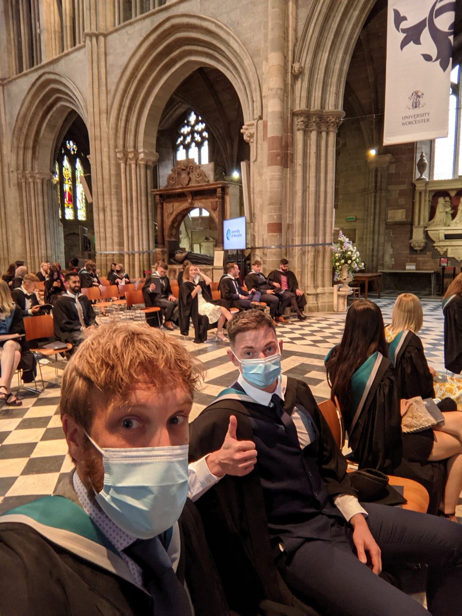 Graduation went well <a href="/gds115gds/">Gordon Smith</a> but I did have to sit next too @GWE_Physio