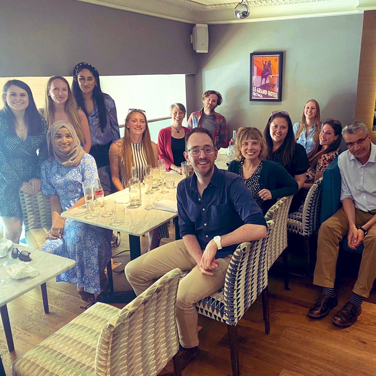 KatieBa55226382's tweet photo. Had such a wonderful week celebrating finishing our final return to university block...three years have just flown by! Such a privilege to have trained alongside this amazing group of friends 🎓@Siara_Nawaz @JasKandola2 @AnwenMarshall @DulcieGray21 @Christo99150495 https://t.co/j1Bo4V6Tvt