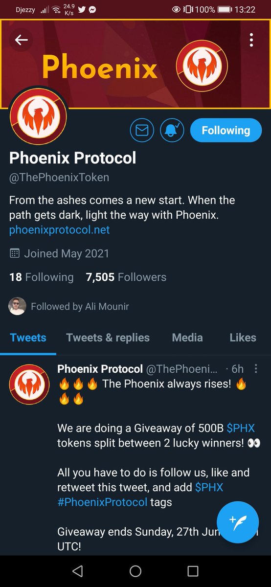 Lamps118's tweet image. $PHX  #PhoenixProtocol