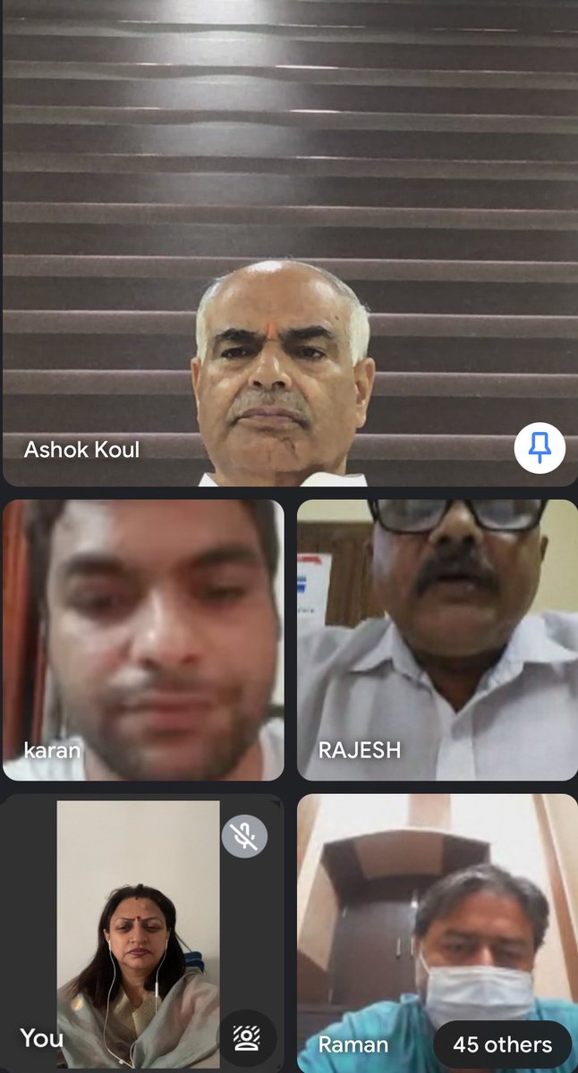 RekhaMAHAJAN7's tweet photo. Attended #Virtual_Webinar on #Emergency which is also observed as #Black_Day(25June) organized by
BJP District Jammu(West) https://t.co/JgTmN78u3r