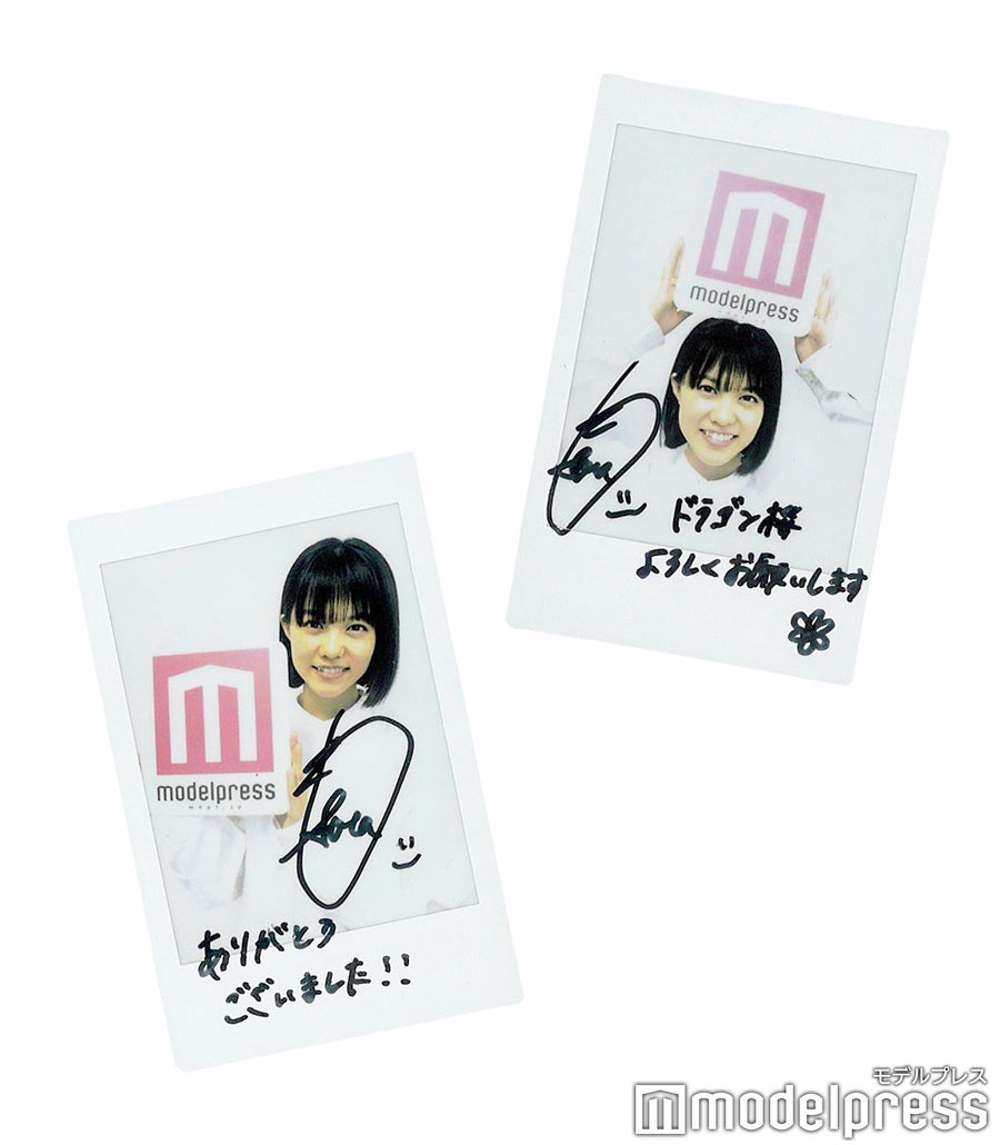 J*i様 志田彩良 直筆サイン入りチェキ フォロー＆リツイート🌸】 #志田彩良 さん直筆サイン入りチェキを2名様