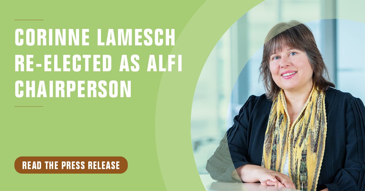 ALFIfunds's tweet image. ALFI announced today the re-election of Mrs @CorinneLamesch as the Chairperson of ALFI following its annual general meeting. The appointment is effective immediately and her second mandate will run for two years. A new Board of Directors has been elected.➡️bit.ly/3qodBDd