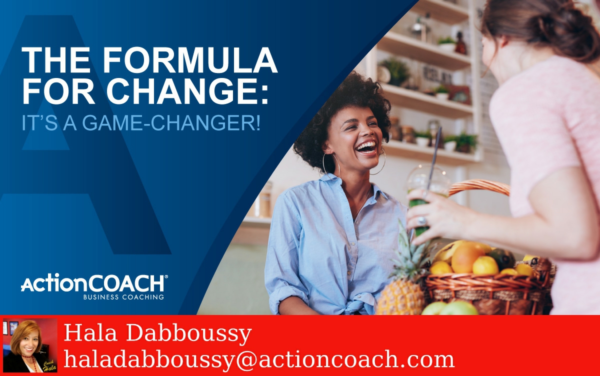 Do you know The Formula for Change? Find out more on Thursday, July 1st! Join me for an introduction to GrowthCLUB at coachhala.synduit.com/WGRC0005