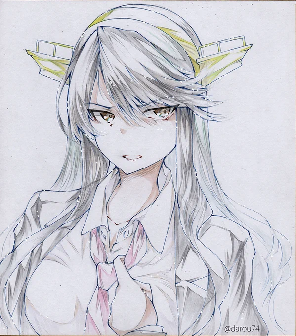スーツガール榛名さんその2

見つめる眼差しの先に。 