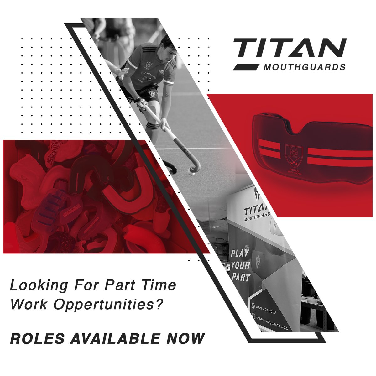 Titan Mouthguards (@titanmgs) on Twitter photo Titan is hiring!
We are looking for part-time staff to join the team this summer.
For more information and to apply, visit titanmouthguards.com/apply
<a href="/careersbham/">UoB Careers Network</a> <a href="/BCUCareersPlus/">BCU Careers+</a> Titan is hiring!
We are looking for part-time staff to join the team this summer.
For more information and to apply, visit titanmouthguards.com/apply
<a href="/careersbham/">UoB Careers Network</a> <a href="/BCUCareersPlus/">BCU Careers+</a>