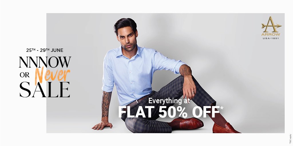 arrow shirts website