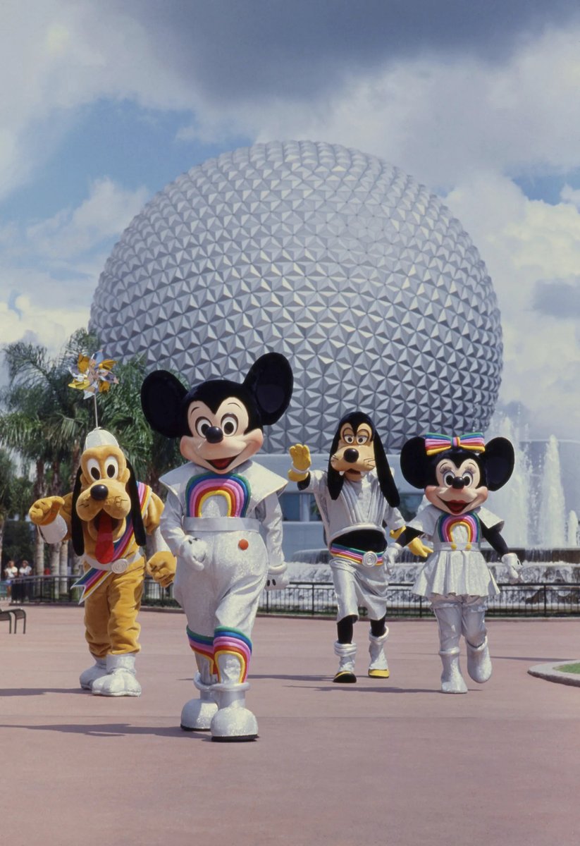 TicketsAtWork's tweet photo. #1980s #waltdisneyworld #1982 Construction of #epot - #1985 Mickey & Pals EPCOT - #1988 Mickey's Birthdayland Party #magickingdom - #1989 #typhoonlagoon Opening #disneyworld50 #flashbackfriday https://t.co/SkDUjcuuXT