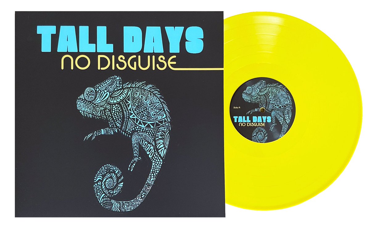 Our very first vinyl record is out today! A special limited edition run of 100 yellow colored vinyl is available via our Bandcamp - talldays.bandcamp.com/album/no-disgu…

#vinylrecords #coloredvinyl #newvinyl
