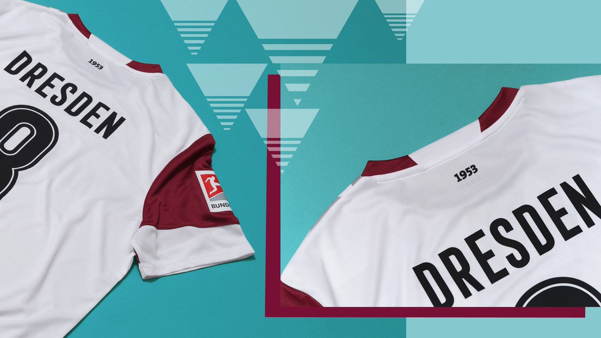 umbro's tweet photo. 🖤 SG DYNAMO DRESDEN 2021/22 THIRD JERSEY 💛
In two of the four @DynamoDresden colours: white & claret.
#sgd1953 #thisisourgame #unitedbycolour #thirdjersey #Umbro
#UmbroFootball #UmbroKit #Football #FootballKits https://t.co/kR0eMCvlAS