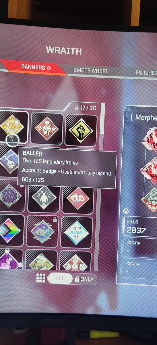 MorpheusMoee's tweet photo. Over 600 legendaries
Rip my wallet...
#ApexLegends https://t.co/3M7tk1DuhG