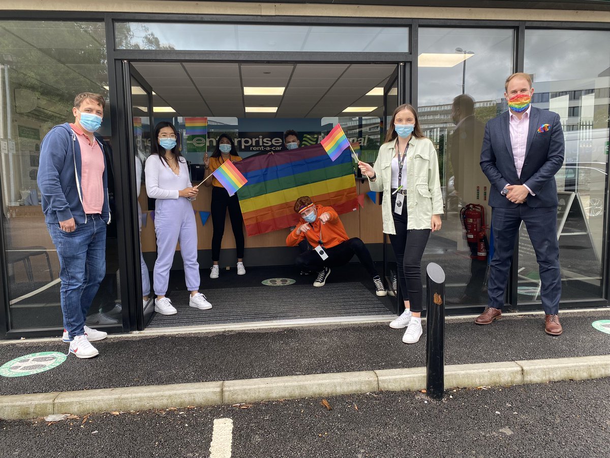 Southampton Central celebrating Pride Month 🏳️‍🌈#U2LGBTQ