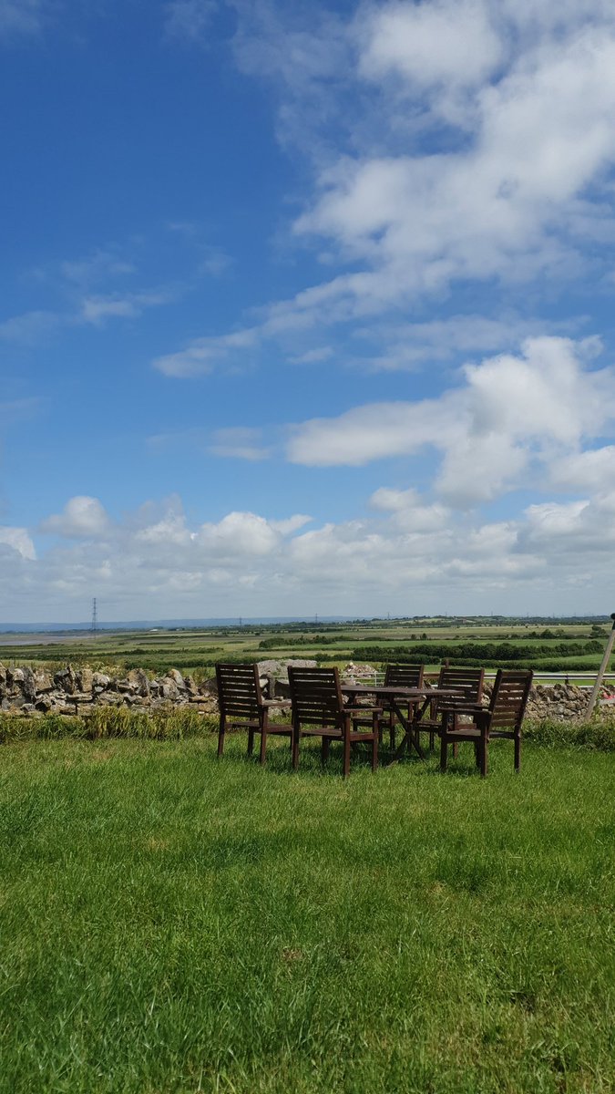 Love the view from our garden on a sunny day....perfect for a picnic lunch!