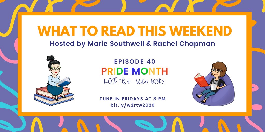 BklynLibrarian's tweet photo. 🏳️🌈 Happy #PRIDE! 🏳️🌈 Today is our season finale and 40th episode of WHAT TO READ THIS WEEKEND! 🏳️🌈 Today at 3 PM @marie_southwell & I share FOUR of our favorite LGBTQ+ books for #YA and #MG 🏳️🌈More at https://t.co/yVNBvxfU9C 🏳️🌈 #w2rtw #bookrecommendations #nycschoollibrarians 🏳️🌈 https://t.co/QLNE4HvNWY