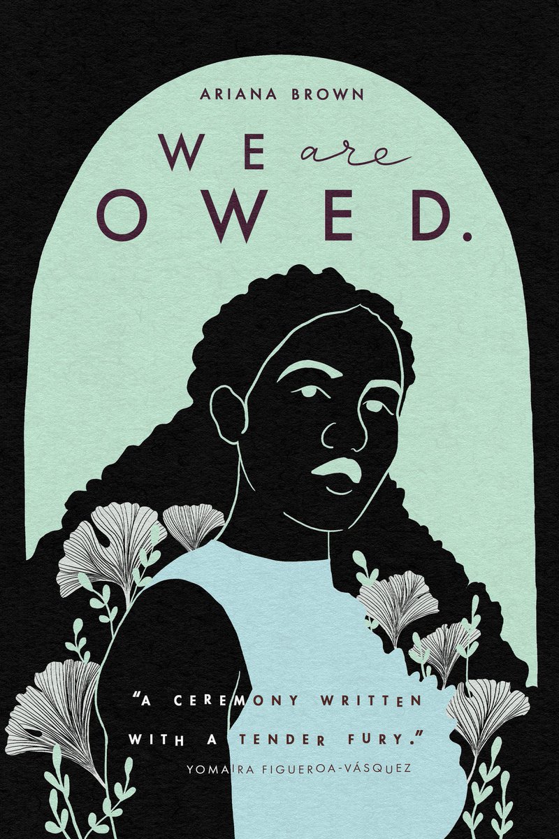 houstonpworg's tweet photo. Super excited to support #HOU POET, @arianathepoet’s bookcover reveal!! WE ARE OWED explores Black relationality &amp; history in Mexican &amp; Mex Am spaces, using personal experiences from the poet’s life.

Pre-order here: https://t.co/QjcXzuGTCV

Cover artist: https://t.co/x09Qoig1MP https://t.co/vnOjfnuokp