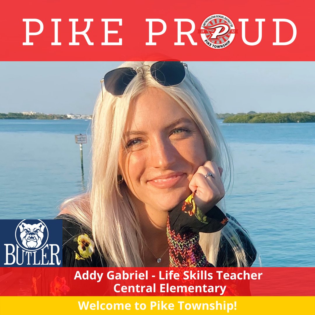 Addy Gabriel welcome to @pikeschools and 
<a href="/CES_Pike/">Central Elementary</a>! We're glad you're here!!! #pikeproud #pikefamily <a href="/butleru/">Butler University</a>