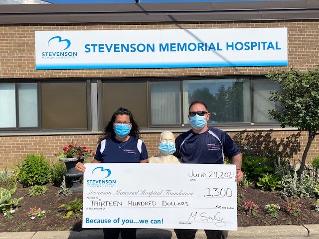 StevensonFdn's tweet photo. Mia Smilsky, @LifebeatsFirstA Owner &amp; Instructor, celebrated 30 years teaching First Aid and CPR in Simcoe County by hosting two by donation CPR classes and raised an incredible $1,300 for SMH. 

❤️Thanks Mia and Rob for investing in the future of your community Hospital! https://t.co/R61wgaIWAC