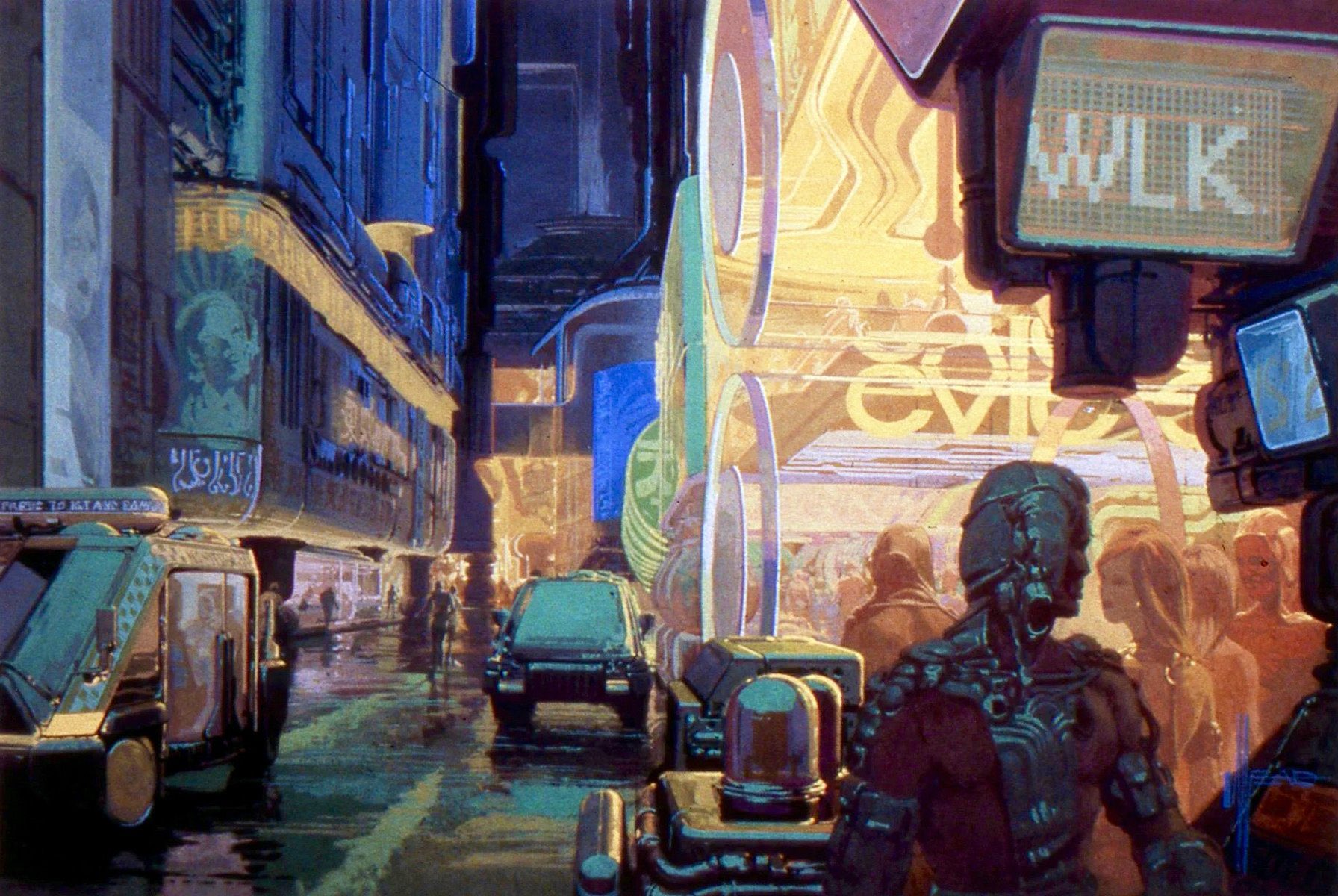 Blade Runner Concept Art
