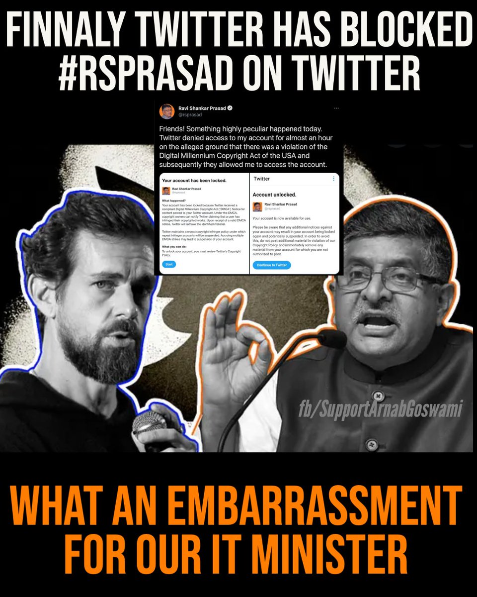 ECOMDADDY24's tweet image. Now Twitter is literally mocking this guy publicly after 100’s of his warnings ! Mr @rsprasad  Show some spine for once, and Block twitter in India Now.  #blocktwitter