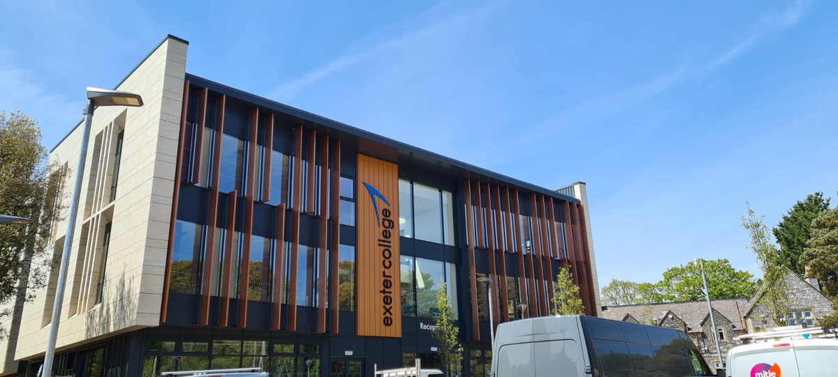 NordicInstall's tweet photo. Always great to visit the sites we have worked on before handover. The final finished building is outstanding. Main Contractor @WillmottDixon / @AWW Architects / @ExeterCollege
.
.
📍#Exeter
.
.
#aluminium #aluminiumwindows #aluminiumdoors #construction #design #engineering https://t.co/S9EciHGENE