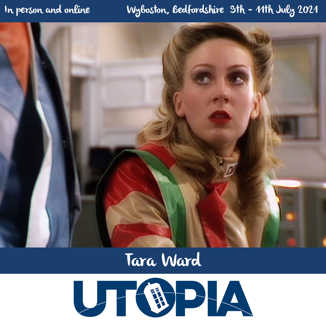 fantomfilms's tweet photo. New Guest Announcement: TARA WARD will be joining us for #Utopia2021. Tara played Preston in #DoctorWho: Warriors of the Deep. https://t.co/IMDVBItArO https://t.co/9sQz7K9fJY